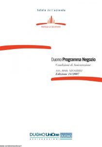 Duomo - Duomo Programma Negozio - Modello negozi-d2 Edizione 11-2007 [57P]