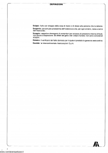 Intercontinentale - Itaca Polizza Globale Per La Dimora Abituale - Modello 08.533-9 Edizione 12-1988 [SCAN] [16P]