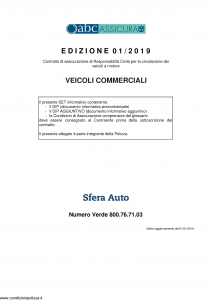 Abc - Veicoli Commerciali - Modello nd Edizione 01-01-2019 [54P]
