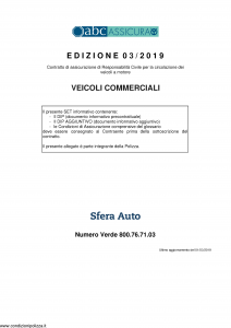 Abc - Veicoli Commerciali - Modello nd Edizione 01-03-2019 [54P]