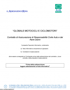 Adir - Globale Motocicli E Ciclomotori - Modello pol.02 Edizione 04-2017 [76P]