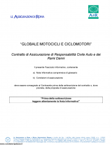 Adir - Globale Motocicli E Ciclomotori - Modello pol.02 Edizione 06-2018 [77P]