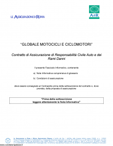 Adir - Globale Motocicli E Ciclomotori - Modello pol.02 Edizione 08-2017 [76P]