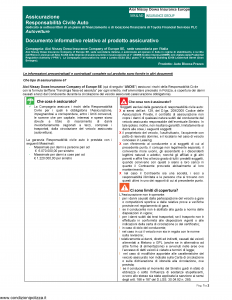 Aioi Nissay Dowa - Auto Blocca Prezzo - Modello nd Edizione 01-01-2019 [30P]