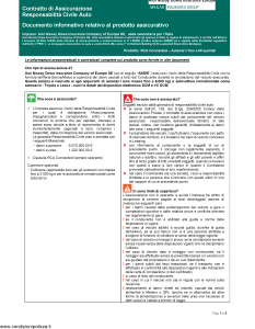 Aioi Nissay Dowa - Rca Connected Autocarri Fino A 60 Quintali - Modello nd Edizione 01-01-2019 [45P]