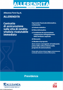 Alleanza Assicurazioni - Allerendita Previdenza - Modello 10303682 Edizione 05-2012 [42P]