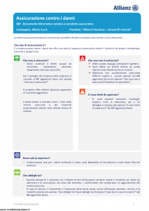 Allianz - Allianz1 Business Catastrofi Naturali - Modello dip-953 Edizione 01-01-2019 [26P]