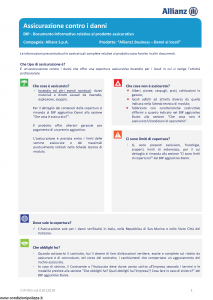 Allianz - Allianz1 Business Danni Ai Locali - Modello dip-951 Edizione 01-01-2019 [28P]