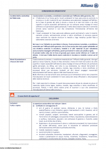 Allianz - Allianz1 Business Furto E Rapina - Modello dip-956 Edizione 01-01-2019 [30P]