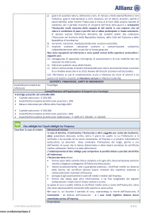 Allianz - Allianz1 Business Invalidita' Permanente Da Infortunio - Modello dip-959 Edizione 01-01-2019 [21P]