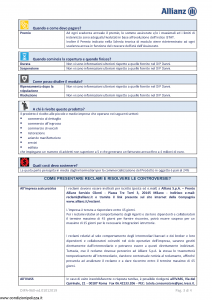 Allianz - Allianz1 Business Invalidita' Permanente Da Malattia - Modello dip-960 Edizione 01-01-2019 [15P]