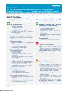 Allianz - Allianz1 Emergenze Alla Guida 2.0 - Modello dip-8018 Edizione 01-10-2018 [25P]