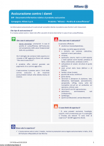 Allianz - Allianz1 Perdita Di Autosufficienza - Modello dip-924 Edizione 01-01-2019 [26P]