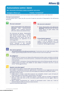 Allianz - Az Multirischi Assicurazione Contro I Danni - Modello dip-56-03 Edizione 01-01-2019 [26P]