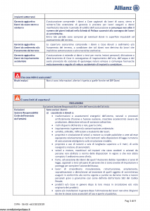 Allianz - Az Multirischi Assicurazione Contro I Danni - Modello dip-56-03 Edizione 01-01-2019 [26P]