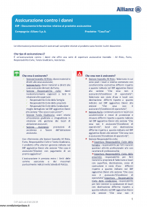 Allianz - Casa Tua Assicurazione Contro I Danni - Modello dip-443 Edizione 01-01-2019 [106P]