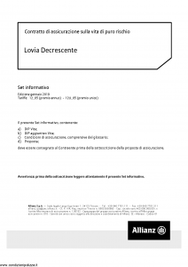 Allianz - Lovia Decrescente - Modello 12_05 Edizione 01-01-2019 [36P]