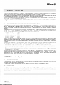 Allianz - Obiettivo Previdenza Condizioni Contrattuali - Modello rv8001 Edizione 01-2013 [34P]