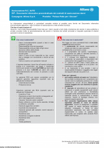 Allianz - Polizza Patto Per I Giovani - Modello az-sippg-atvt-rcaard-ppgard-mod2 Edizione 01-01-2019 [66P]