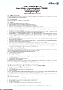 Allianz - Prestito Personale Protetto - Modello 718893431 Edizione 31-05-2011 [9P]