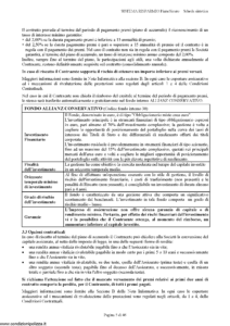 Allianz - Sistema Risparmio Piano Sicuro Sicuro Di Crescere Tariffa 03Ce01 - Modello vi058-1 Edizione 07-2008 [46P]