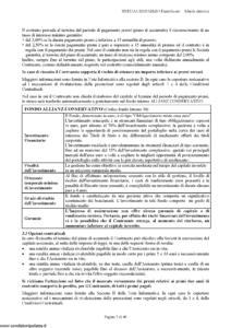 Allianz - Sistema Risparmio Piano Sicuro Sicuro Di Crescere Tariffa 03Ce01 - Modello vi058-3 Edizione 03-2010 [46P]