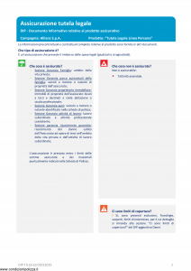 Allianz - Tutela Legale Linea Persona - Modello dip-tu13 Edizione 01-01-2019 [30P]