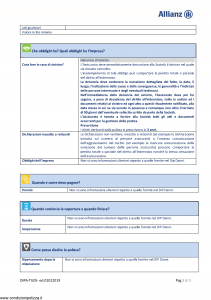 Allianz - Tutela Legale Scuola - Modello dip-tu05 Edizione 01-01-2019 [16P]