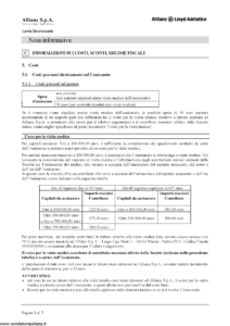 Allianz Lloyd Adriatico - Lovia Decrescente Tariffe 12-01-02 E 12U-01-02 - Modello 7380 Edizione 05-2012 [26P]
