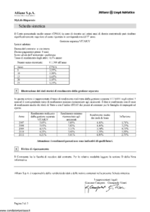 Allianz Lloyd Adriatico - Mylife Risparmio Tariffa 03Ur09-10 - Modello vi016-12 Edizione 05-2012 [28P] 