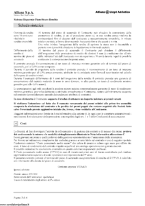 Allianz Lloyd Adriatico - Sistema Risparmio Pianosicuro Rendita Tariffa 36Ce01 - Modello 7393 Edizione 12-2011 [46P]