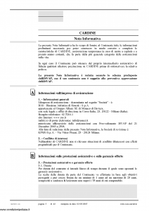 Allianz Ras - Cardine Per Il Futuro Di Chi Ami Tariffa 4A-Nf-04 - Modello 7304-nf Edizione 03-2007 [32P]