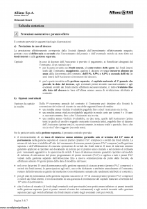Allianz Ras - Orizzonti Sicuri Tariffa 88M-01 - Modello 7395 Edizione 02-2012 [64P]
