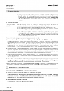 Allianz Ras - Orizzonti Sicuri Tariffa 88M-01 - Modello 7395 Edizione 04-2011 [52P]