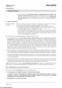 Allianz Ras - Orizzonti Sicuri Tariffa 88M-01 - Modello 7395 Edizione 10-2011 [52P]