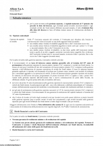 Allianz Ras - Orizzonti Sicuri Tariffa 88M-01 - Modello 7395 Edizione 12-2011 [54P]