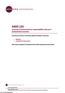 Amissima - Amis Lex - Modello 60016b Edizione 01-2019 [8P]