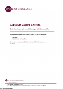 Amissima - Amissima Valore Azienda - Modello 60022 Edizione 01-2019 [64P]