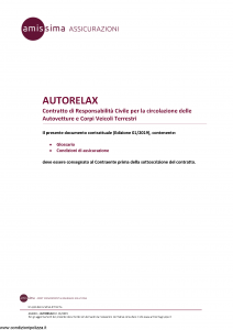 Amissima - Autorelax - Modello ara001 Edizione 01-2019 [47P]