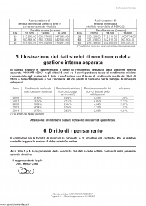 Arca Vita - Arca Rendita Sicura - Modello nd Edizione 01-10-2015 [36P]