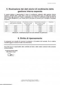 Arca Vita - Rendita Pension Plan New - Modello nd Edizione 31-05-2012 [35P]