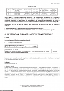Arca Vita - Salva Prestito Basic Formula Unica - Modello nd Edizione 01-10-2015 [28P]