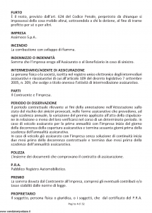 Assimoco - Autotutela - Modello a005-b-rca Edizione 01-2011 [54P]