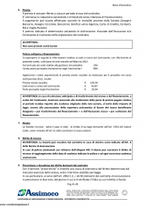 Assimoco - Incendio Rischi Ordinari - Modello d-371-cg-01 Edizione 04-2013 [24P]