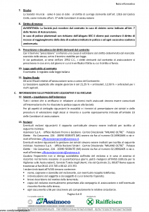 Assimoco - Incendio Rischi Ordinari Raiffeisen - Modello d-196-cg-01 Edizione 05-2014 [25P]
