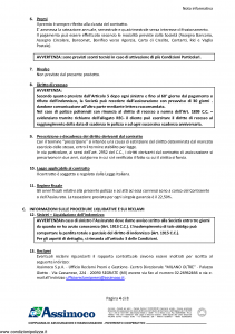 Assimoco - Rc Delle Professioni Liberali E Tecniche - Modello d-375-cg-01 Edizione 04-2013 [21P]