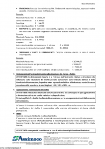 Assimoco - Rc Delle Professioni Liberali E Tecniche - Modello d-375-cg-01 Edizione 05-2016 [22P]