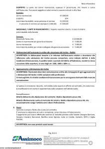 Assimoco - Rc Professionale Del Medico E Dell'Operatore Sanitario - Modello d-363-cg-01 Edizione 05-2016 [18P]