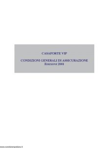 Assitalia - Casaforte Vip - Modello 12038 Edizione 2001 [13P]