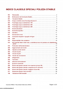 Assitalia - Clausolario Stabile Polizza Globale Fabbricati - Modello nd Edizione 06-2010 [31P]